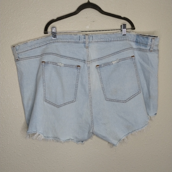 Abercrombie & Fitch High Rise Mom Shorts Curve Love Size 37 / 24 - Picture 3 of 9